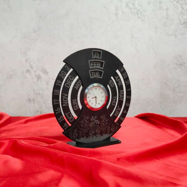Calendar - Clock - Ring Type BGC3006‎252 - Image 2