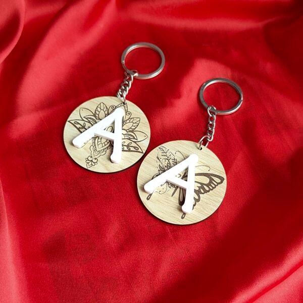 Texted Keychain - MDF BGC3007251 - Image 4