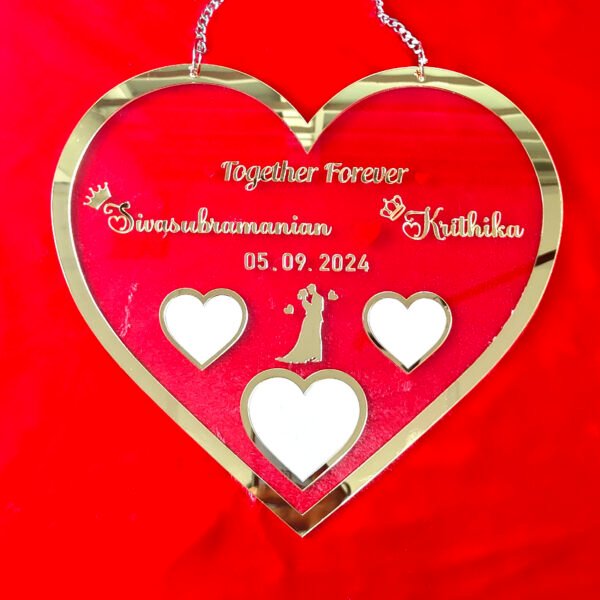 Wedding Agrement Plaque - Acrylic BGC1111253 - Image 4