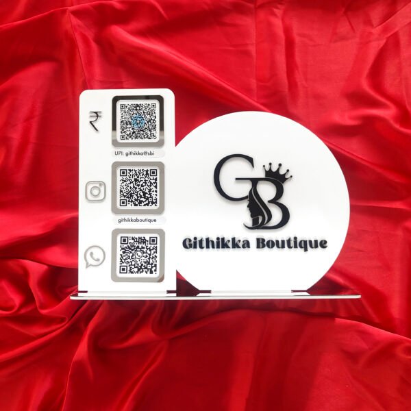 QR Plaque Special - Acrylic - BGC1602254 - Image 3