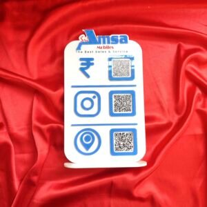 QR Plaque 3 Code - Acrylic - BGC1602253