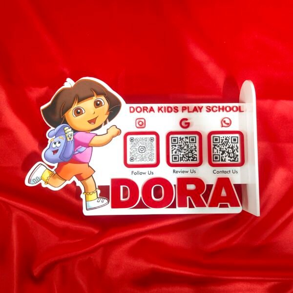 QR Plaque 3 Code - Acrylic - BGC1602253 - Image 6