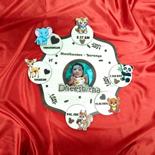 Baby Detailed Frame - MDF BGC3107251