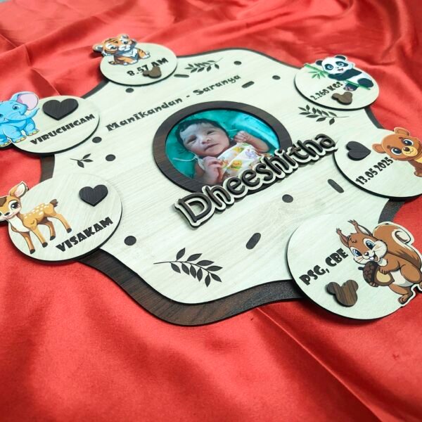 Baby Detailed Frame - MDF BGC3107251 - Image 2