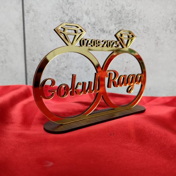 Twin Ring Platter - Acrylic BGC2908251 - Image 2