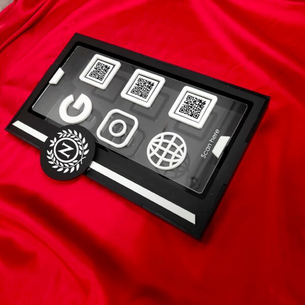 LED QR Plaque - Acrylic BGC3108251 - Image 3