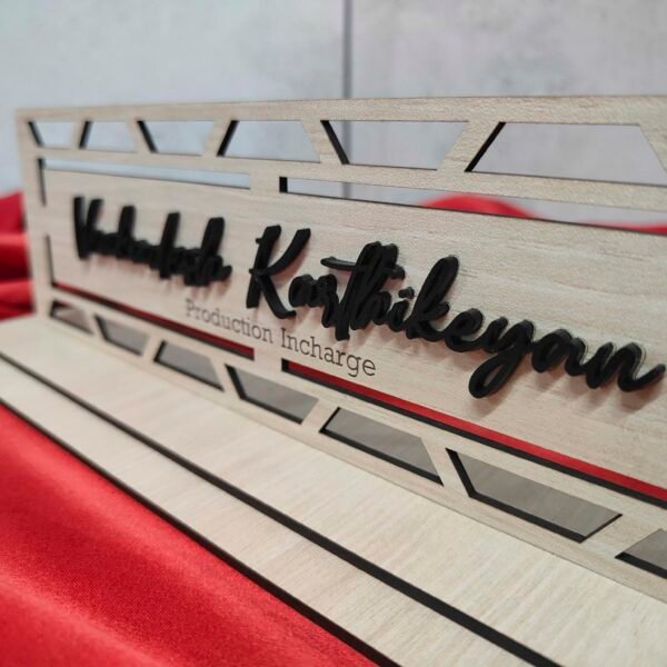 Table Name Board - MFD BGC3008252 - Image 5