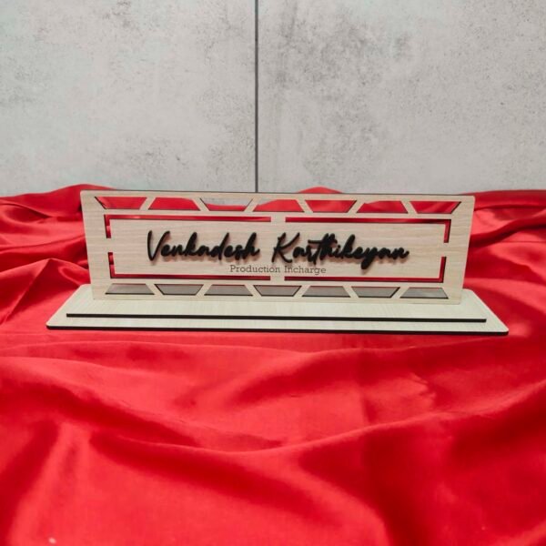 Table Name Board - MFD BGC3008252 - Image 2
