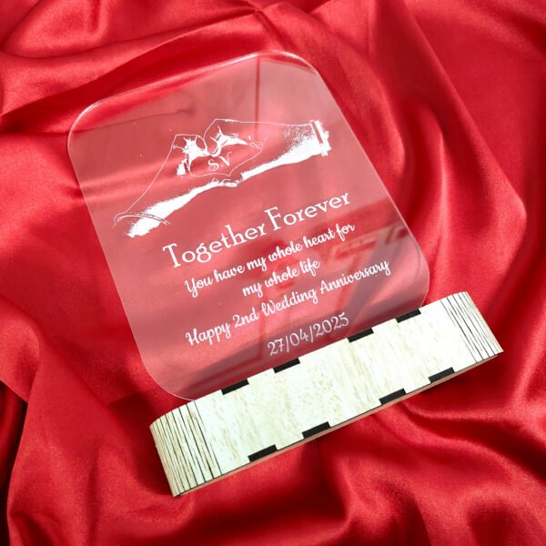 LED Engraved Plaque - Acrylic & MDF BGC2202252 - Image 2