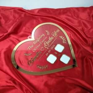 Wedding Finger Impression_Acrylic Heart Shaped BGC1605261